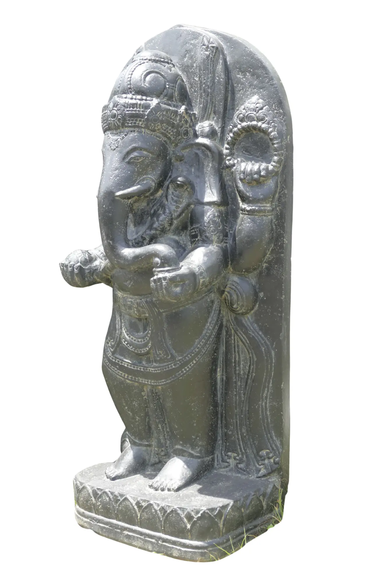  Product image 3 of the product “Standing Ganesha, relief, 125cm ”